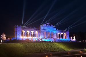 Gloriette blau gross